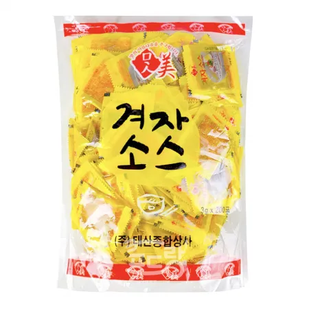 겨자소스[맛미,일회용(3g*200ea)] 이미지