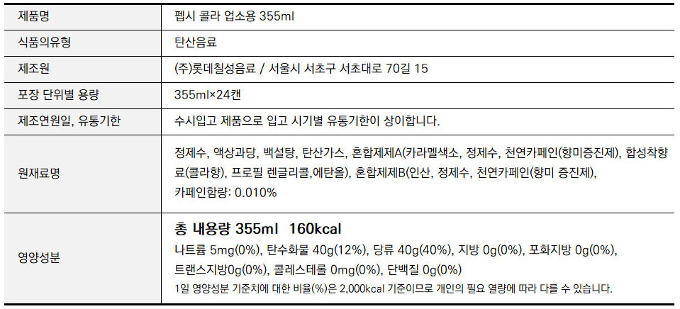 상품정보제공고시