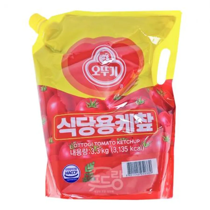 토마토케찹(오뚜기,스파우트)3.3kg 이미지