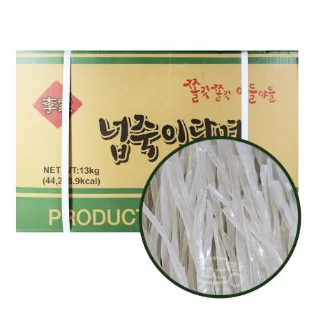 넙죽이당면[이가,납작당면]13kg