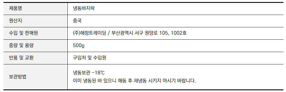상품정보제공고시