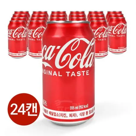 코카콜라[캔,355ML*24] 이미지