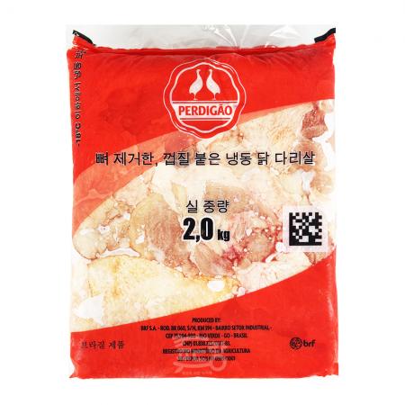 계육[페르디가오,닭다리살,냉동]2kg ★직접인수불가시[아이스박스]필수구매