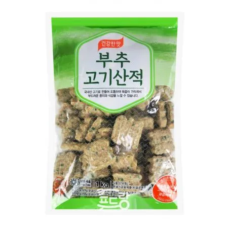 부추고기산적1kg 직접 인수 불가 시 [아이스박스] 필수구매 이미지