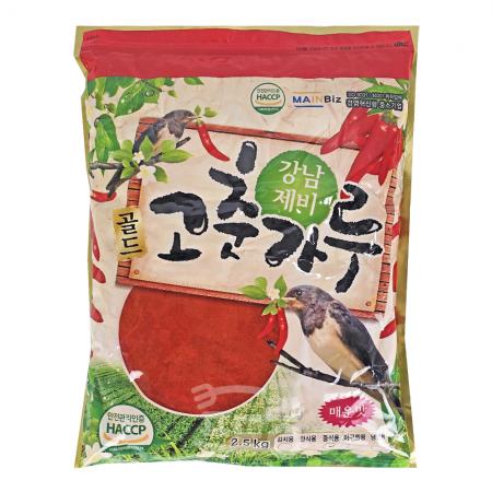 고춧가루[다농(국산중국산혼합7:3)매운맛,고은] 2.5kg(칠대삼매다)