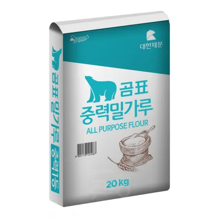 밀가루[대한제분,곰표,중력1등급] 20kg 이미지