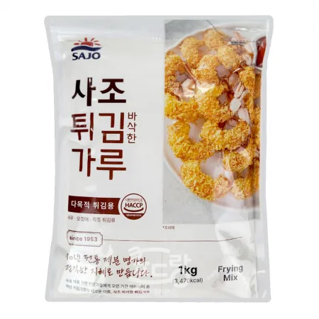 튀김가루[사조,바삭한]1KG 이미지