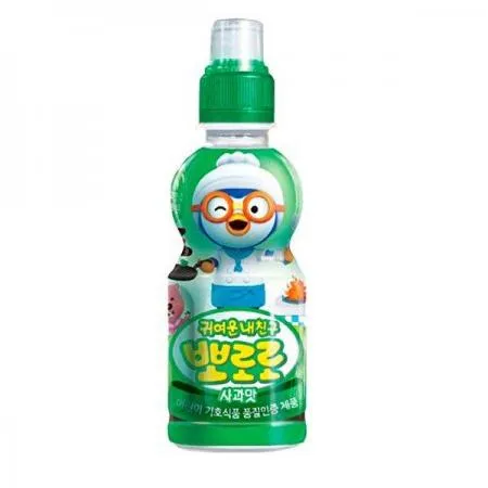 [무료배송] 뽀로로 음료수 사과맛 220ml 24개
