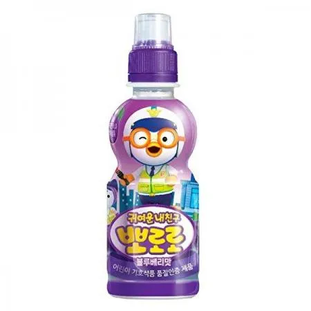 [무료배송] 뽀로로 음료수 블루베리맛 220ml 24개