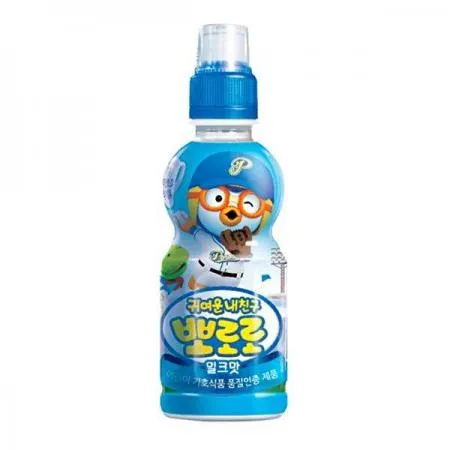 [무료배송] 뽀로로 음료수 밀크맛 220ml 24개