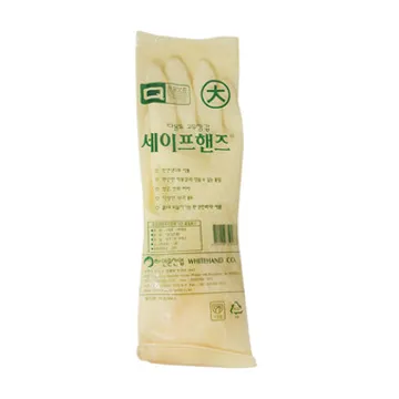 세이프핸즈 고무장갑 백색 대
