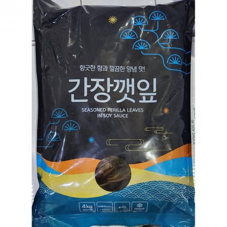 착한식품 간장깻잎 4kg 냉장