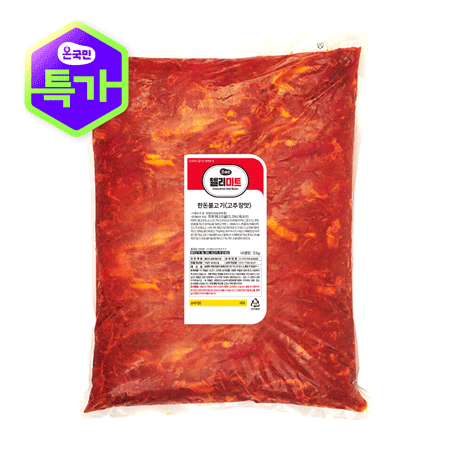 델리미트 한돈 불고기 (고추장맛) 5kgX2봉