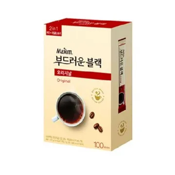 맥심 부드러운블랙 오리지날 100T