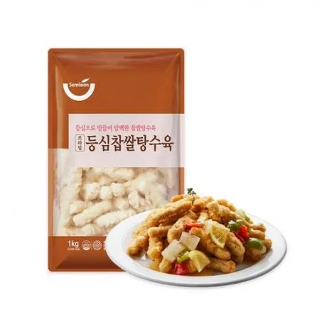세미원 프라임 등심 찹쌀 탕수육 1kg 냉동