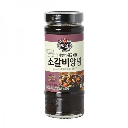 백설 소갈비양념 500g