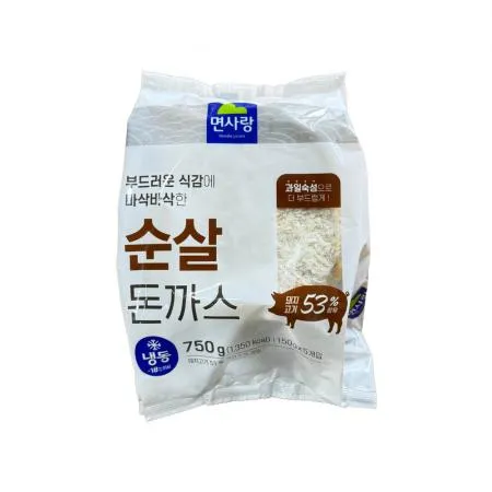 면사랑 순살 돈까스 150gX5개입 750g 냉동