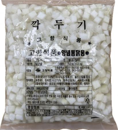 고향식품 치킨무 벌크 5.5kg 냉장