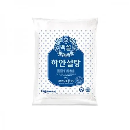 백설 하얀설탕 1kg