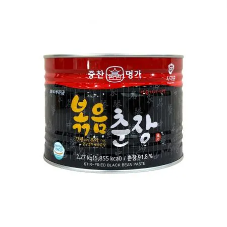중찬명가 볶음춘장 2.27kg 캔