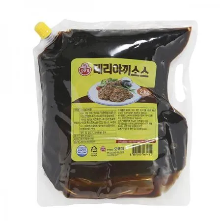 오뚜기 데리야끼소스 파우치 2kg