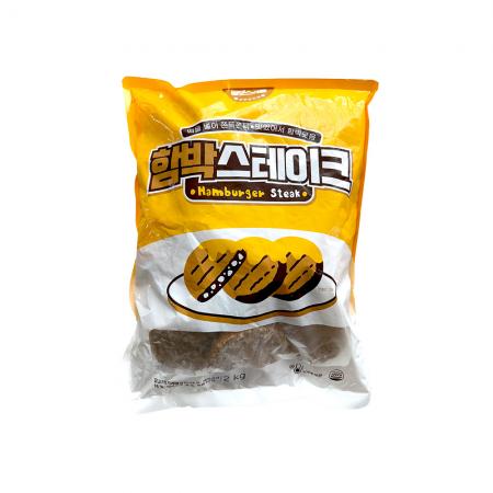 맘모스 함박스테이크 2kg 냉동 떡갈비 너비아니