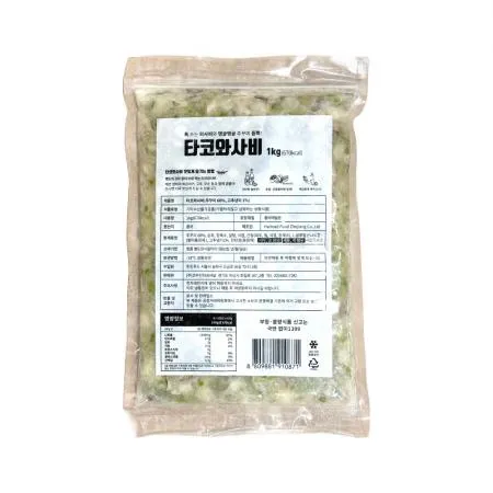 코우 타코와사비 1kg 냉동 쭈꾸미절임 초밥용