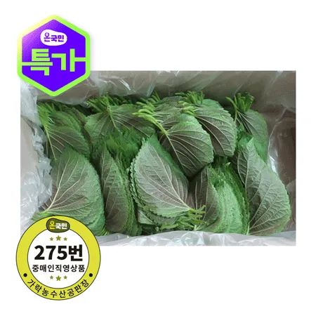 찹찹이 깻잎 1kg