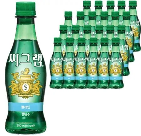 코카콜라 씨그램 플레인 350mlX24입