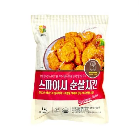 ❤️초특가❤️상도 스파이시 순살치킨 1kg 냉동