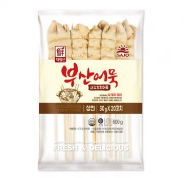 사조대림 꼬치어묵 접사각 부산 30gX20개입 600g 냉동