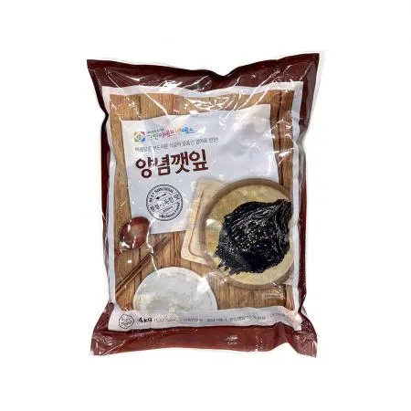 맛두레 양념깻잎 4kg