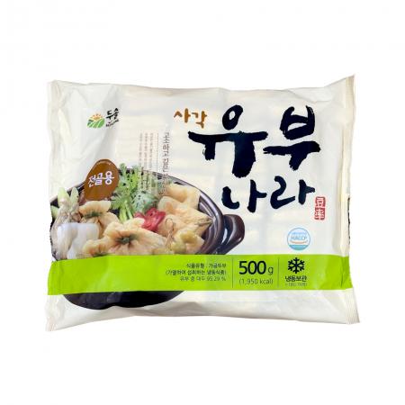 두솔 유부 사각 전골용 500g 냉동