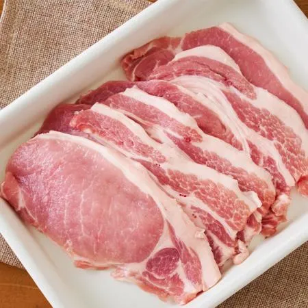 수라한돈 미박전지 앞다리살 제육용 3kg 내외 냉동