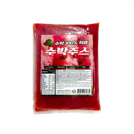 HPP 수박 착즙주스 1kg 냉동