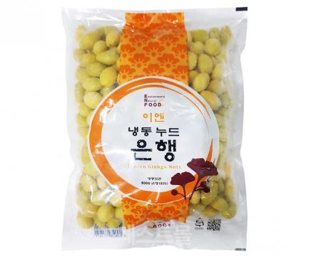 이엔 깐은행 500g 누드은행