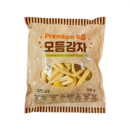 모듬 8종 감자튀김 500g 냉동