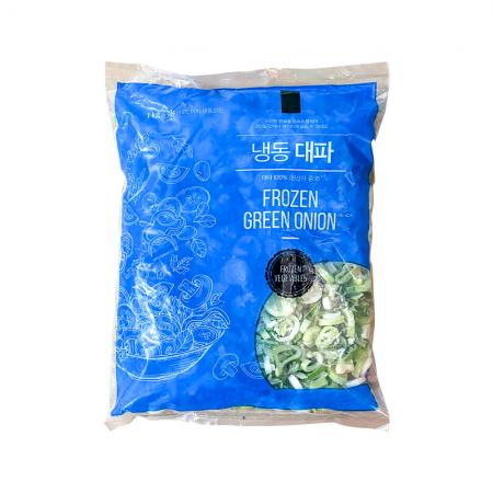 냉동 대파 슬라이스 중국산 1kg
