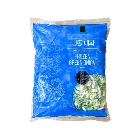 냉동 대파 슬라이스 중국산 1kg
