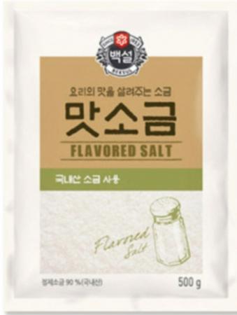 백설 맛소금 500g