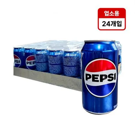 ❤️음료특가❤️펩시콜라 뚱캔 업소용 355ml 24캔