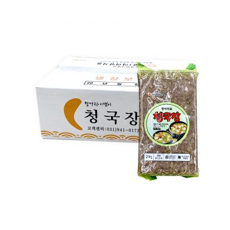 아리랑식품 항아리표 청국장 2kgx5입 1박스