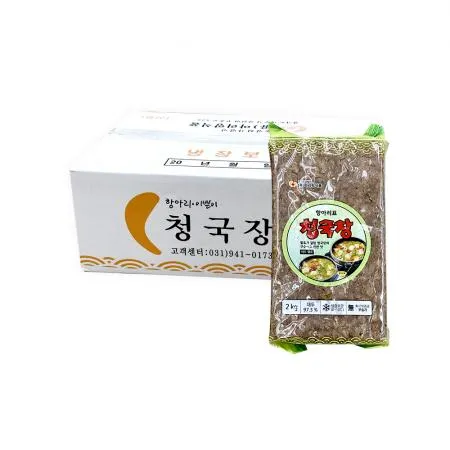 아리랑식품 항아리표 청국장 2kgx5입 1박스