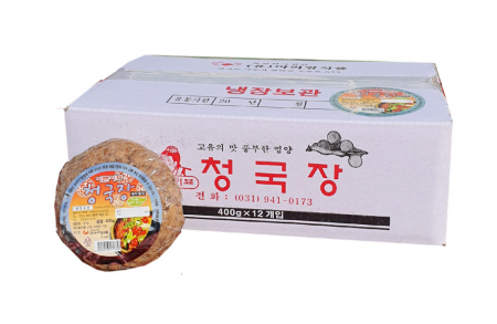 아리랑식품 이쁜이표 청국장 400gX12입 1박스