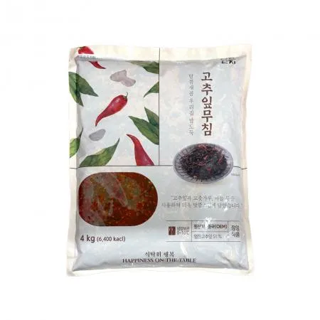 반찬단지 고추잎무침 4kg 냉장