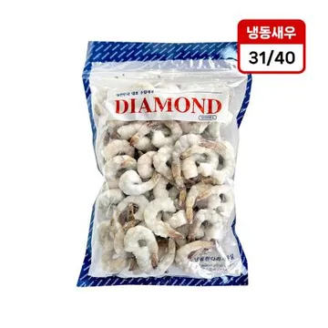 다이아몬드 칵테일새우 31/40 900g 냉동 두절탈각