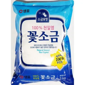 소금요정 꽃소금 3kg