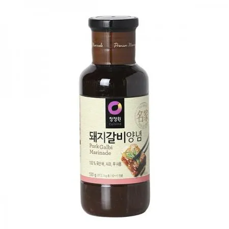 청정원 돼지갈비양념 500g