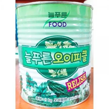 늘푸른푸드 랠리쉬피클 3Kg
