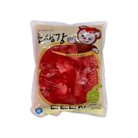 반찬단지 빨간 초생강 1.3kg